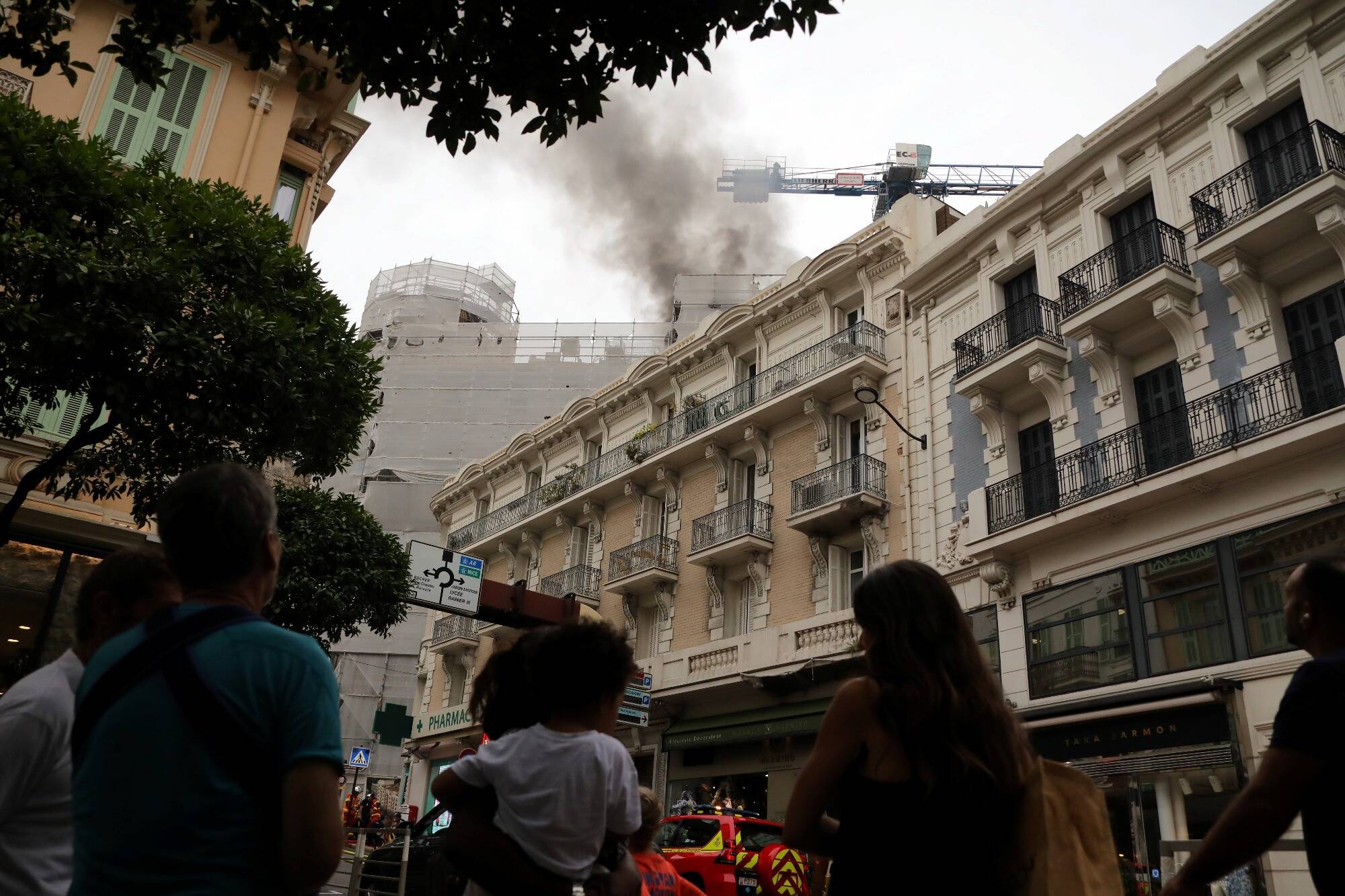 L'incendie maîtrisé près de la place d'Armes à Monaco, aucun blessé à déplorer