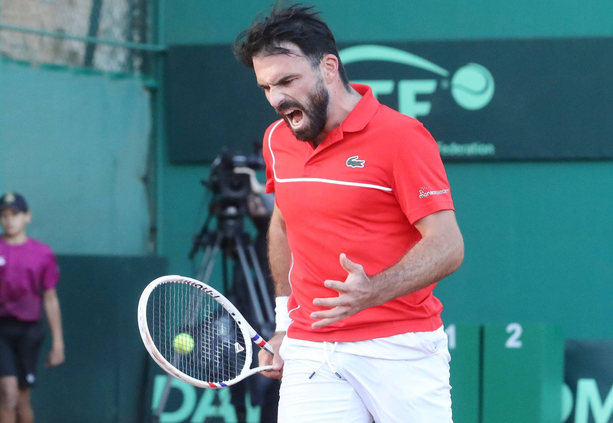 Coupe Davis: Monaco s'incline 3-2 au bout du suspense contre le Portugal