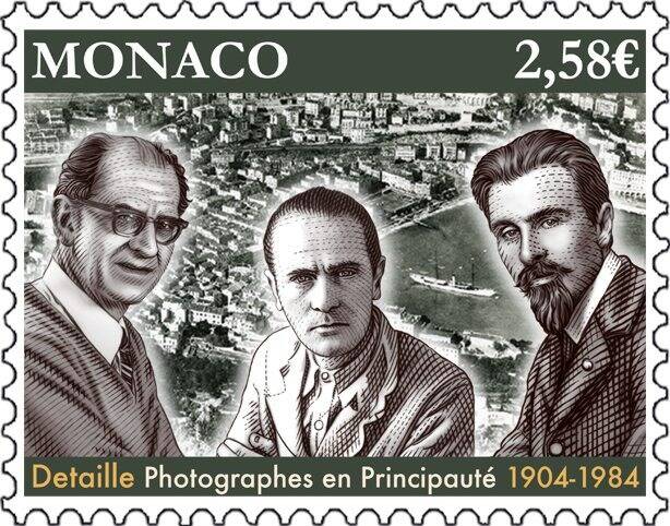 Ils étaient les illustres photographes de La Principauté: un timbre a l'effigie de Georges Detaille et de ses deux fils a été émis cet été à Monaco