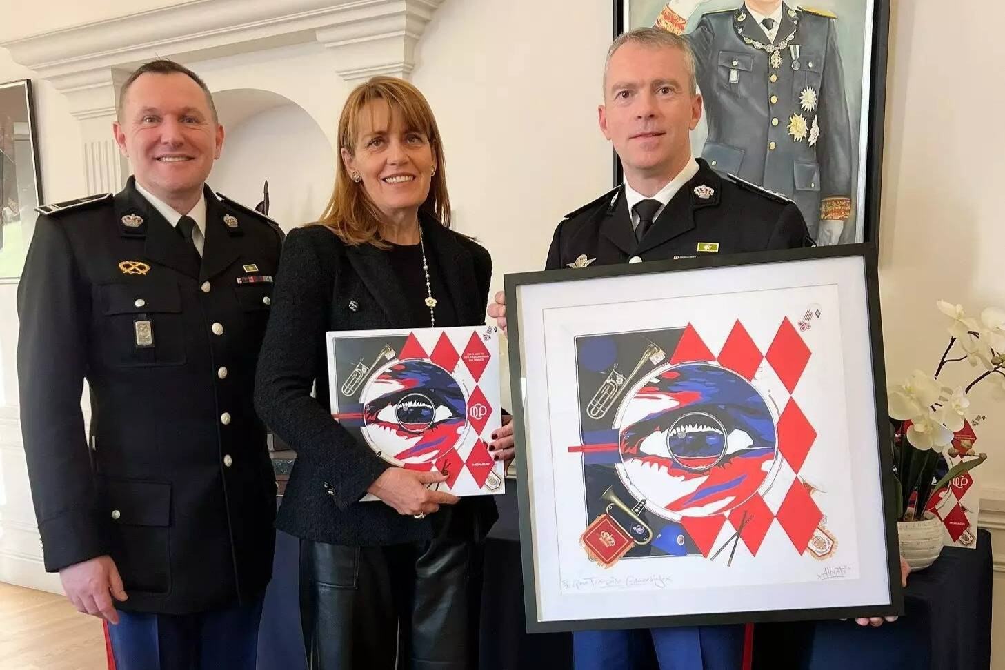 Monaco: l'Orchestre des Carabiniers sort un nouvel album avec un poème inédit du prince Rainier