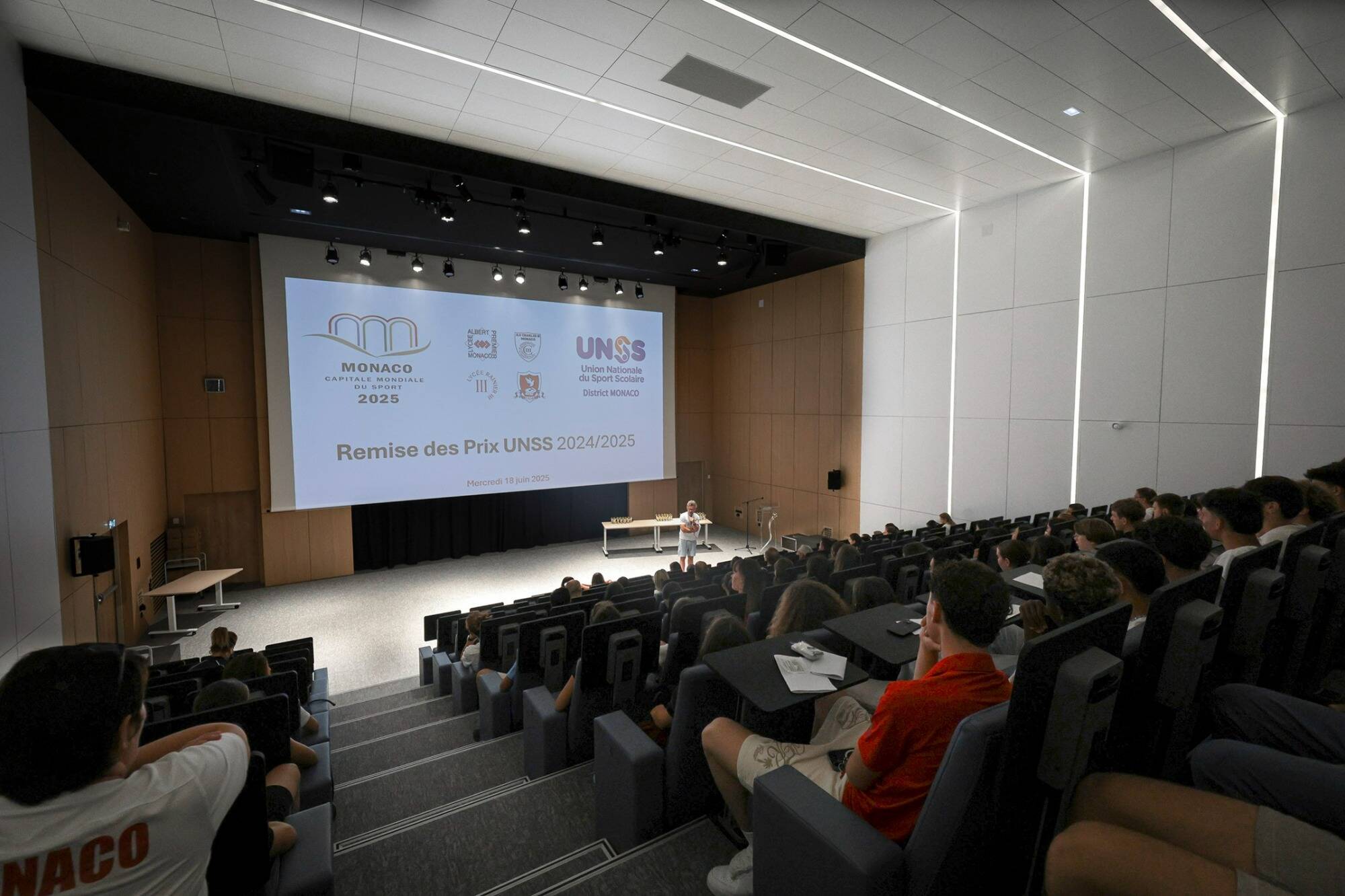 C'est une première: 93 élèves de Monaco ont été récompensés pour leur engagement dans le milieu sportif
