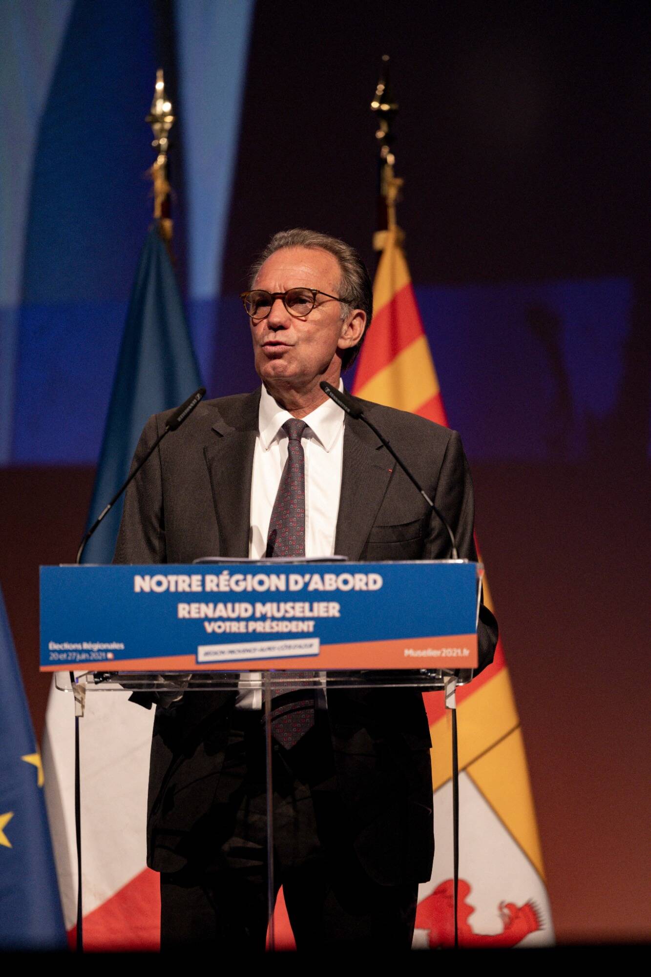 "C'est le moment de vérité!" En meeting à Marseille, Renaud Muselier défend son bilan et annonce le programme