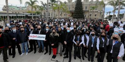 VIDÉOS. Plus de 500 salariés de la SBM mobilisés pour leur avenir ce vendredi matin à Monaco