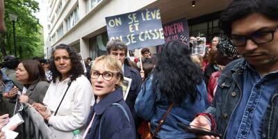 De 100 à 150 personnes rassemblées à Paris pour demander le départ du patron du CNC, en présence de Judith Godrèche