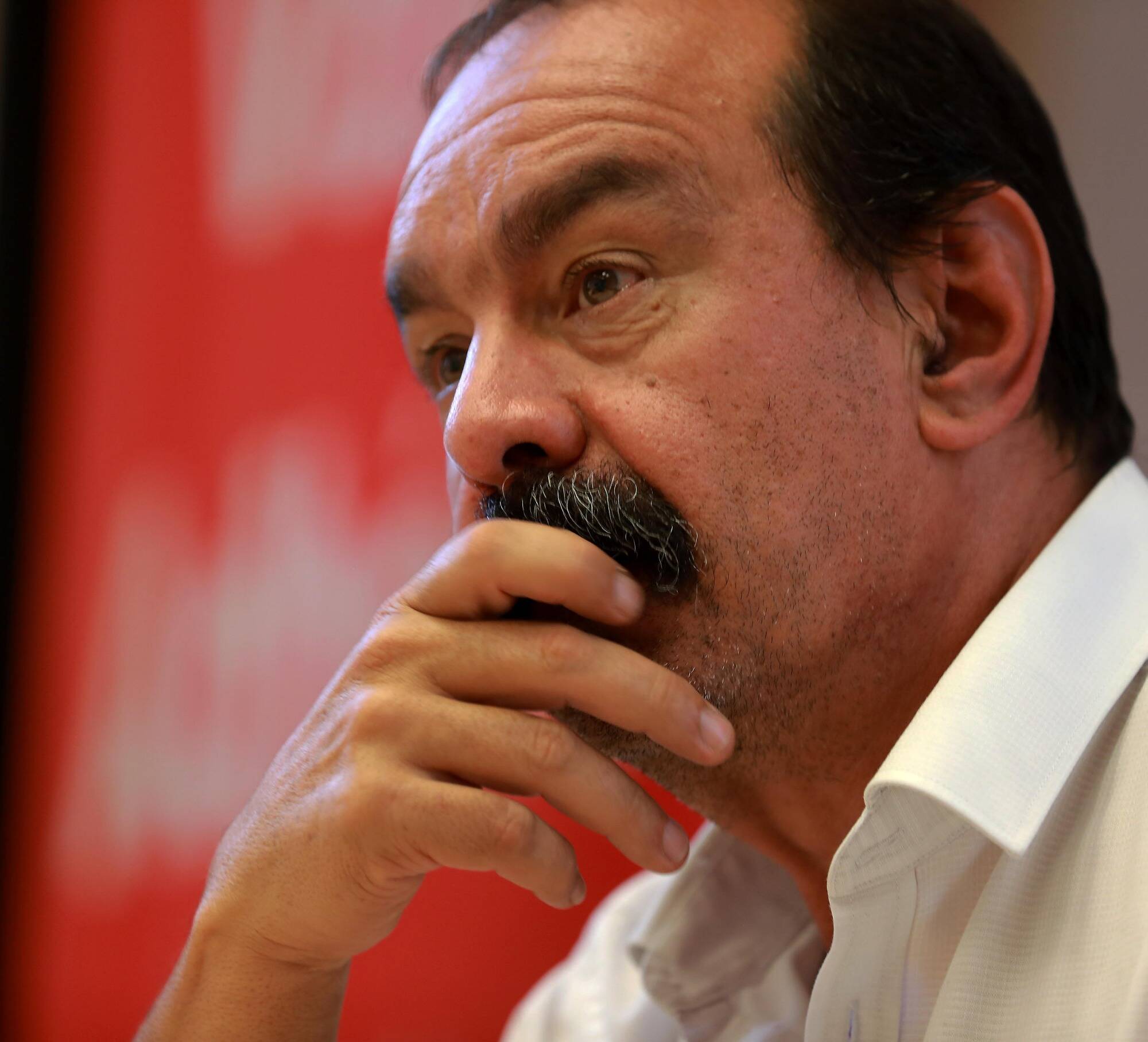 Philippe Martinez, secrétaire général de la CGT, au chevet des salariés de Thalès à Sophia Antipolis