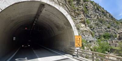 Les tunnels de la Mescla et du Reveston fermés à la circulation jusqu'en juin 2024