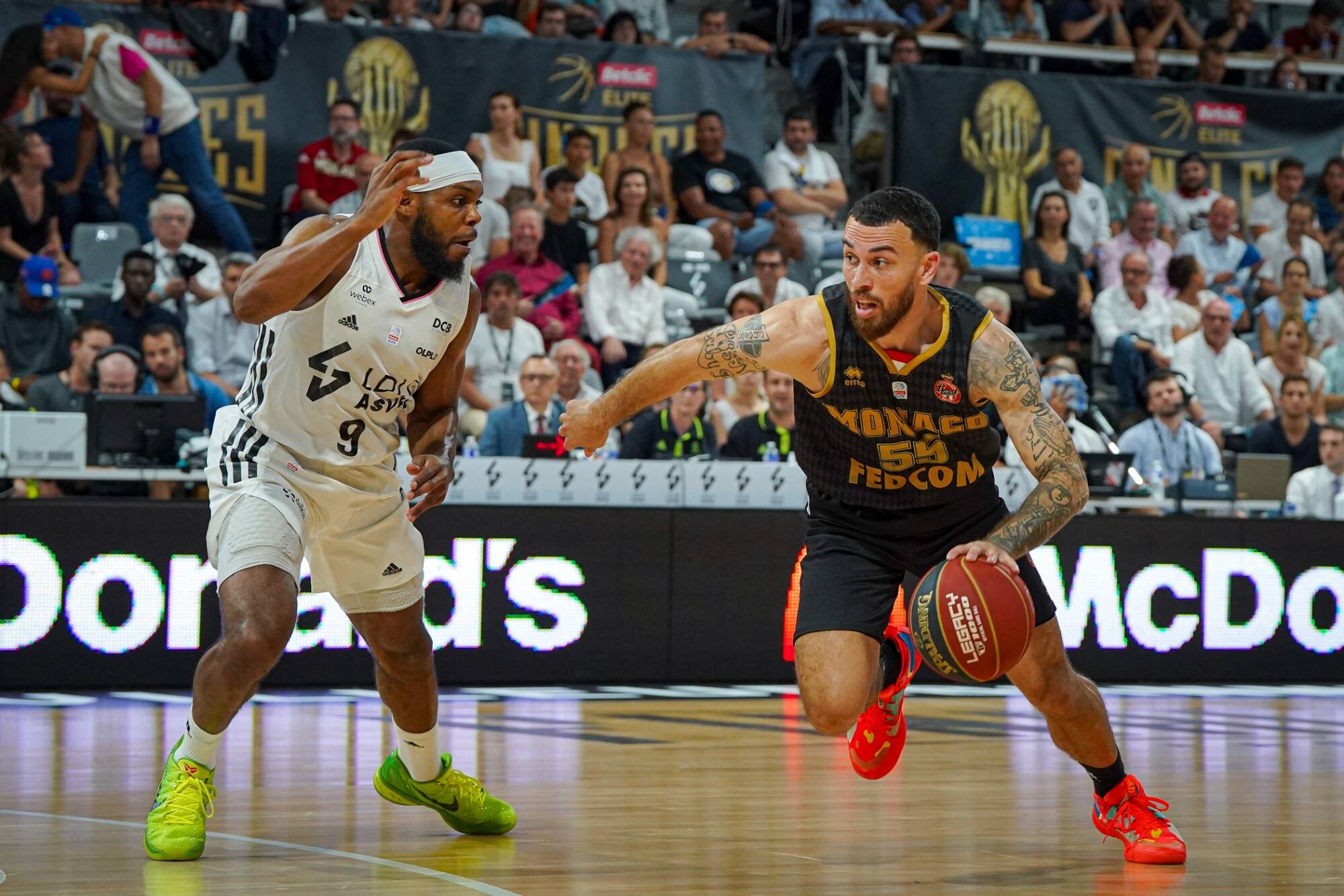L'AS Monaco basket ne fait pas le poids face à Villeurbanne en finale du championnat de France