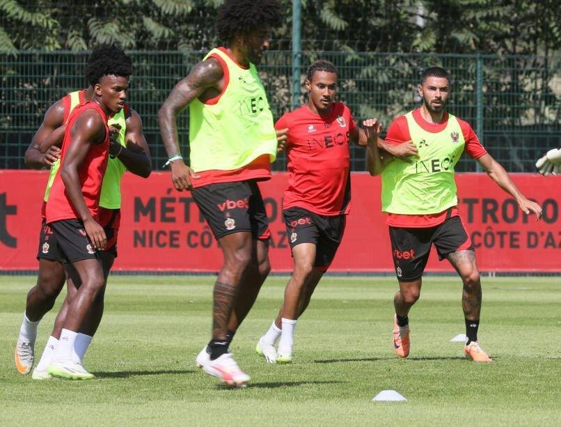 Morgan Sanson et Jérémie Boga déjà à l'entraînement avec l'OGC Nice