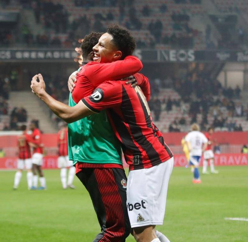 "Diop, service compris": découvrez les notes des joueurs de l'OGC Nice après la victoire contre Strasbourg (2-1)