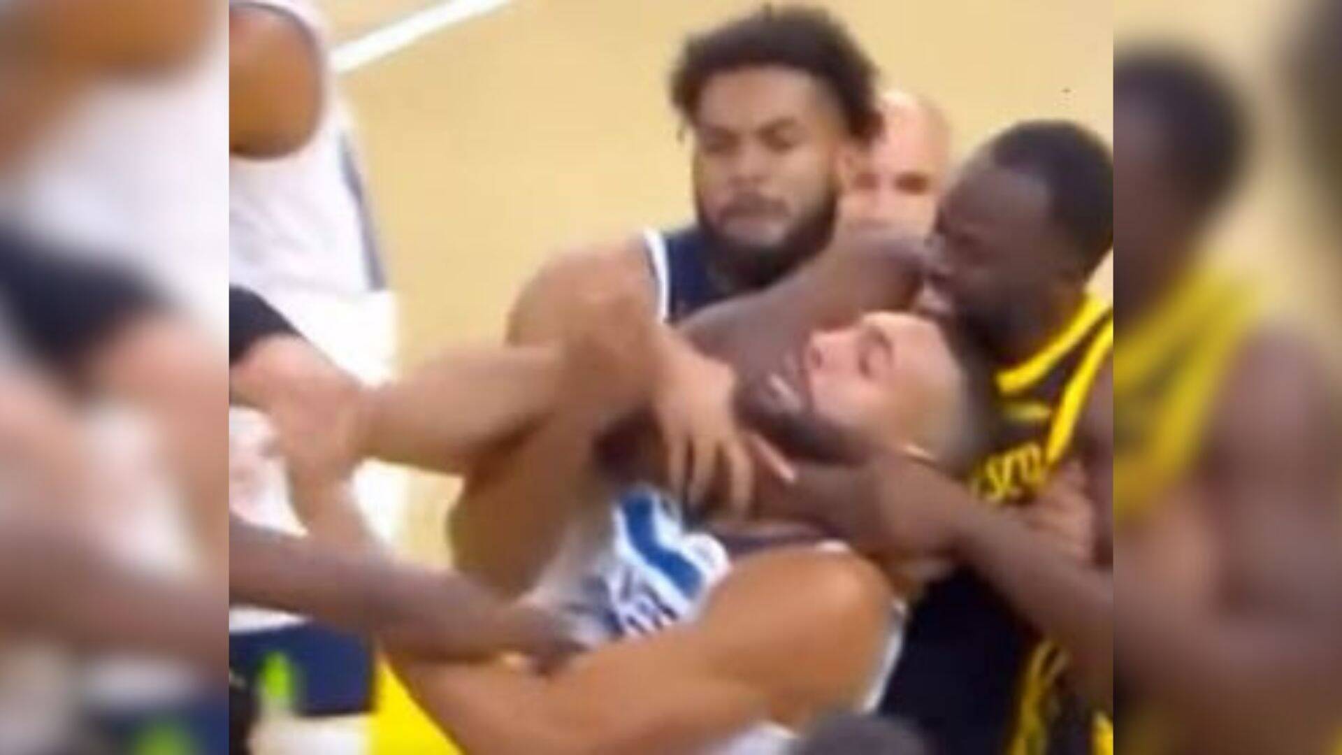 Le basketteur français de NBA Rudy Gobert étranglé en plein match, des images impressionnantes