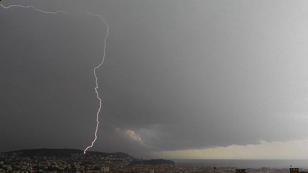 Retour en images sur les orages de ces derniers jours dans les Alpes-Maritimes
