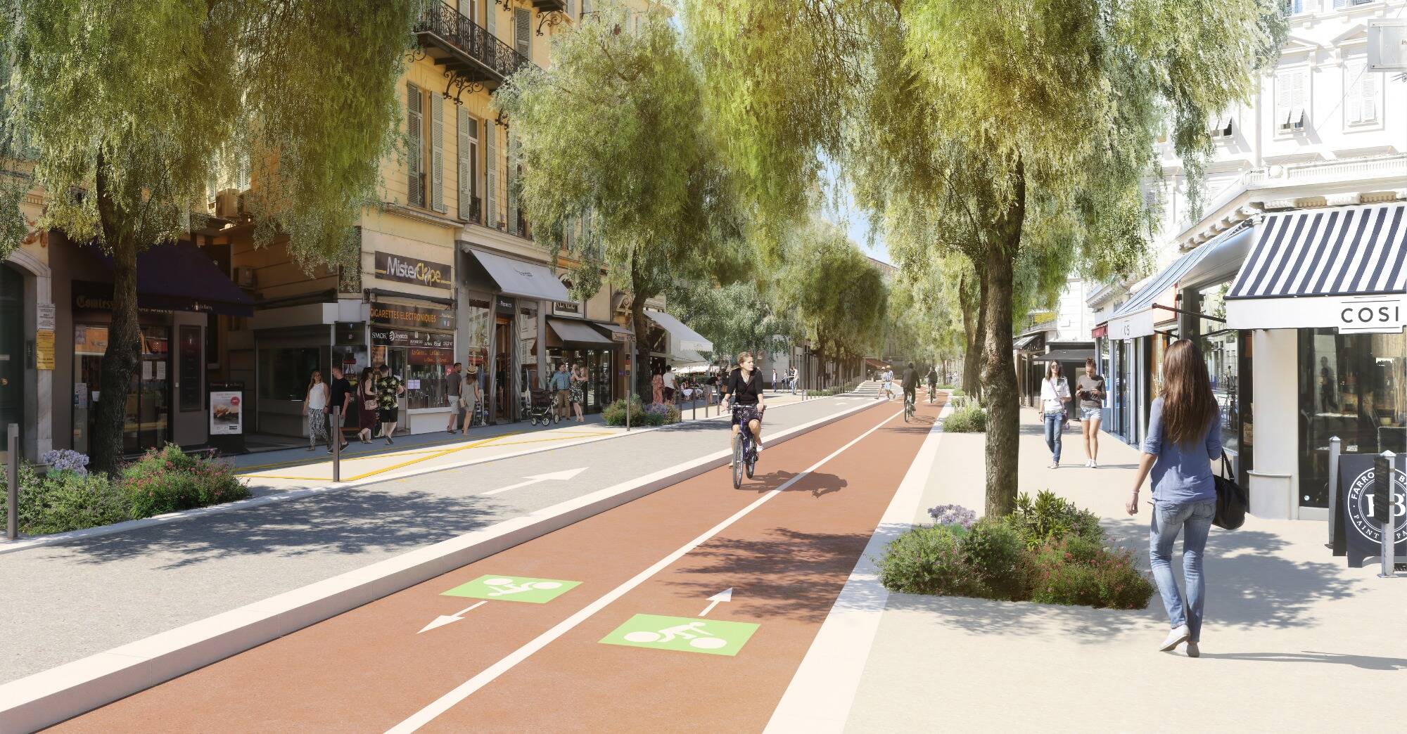Voilà à quoi va ressembler le centre de Nice en 2023. Donnez-nous votre avis