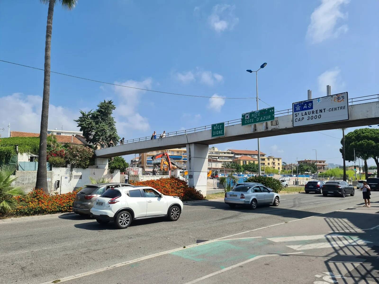 La Route du bord de mer fermée dès cette nuit à Saint-Laurent-du-Var