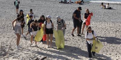 Plus de 160 kg de déchets ramassés à Nice dans le cadre de l'opération 