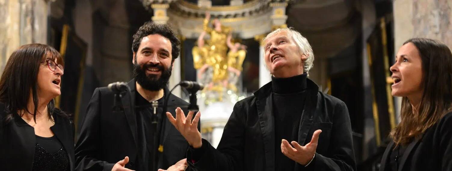 Le Corou de Berra en concert de Noël dans l'église de Gilette... et sur le Net