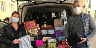 Dans son immeuble, Daisy, concierge à Nice, a récolté 52 boxes de Noël pour les sans-abri