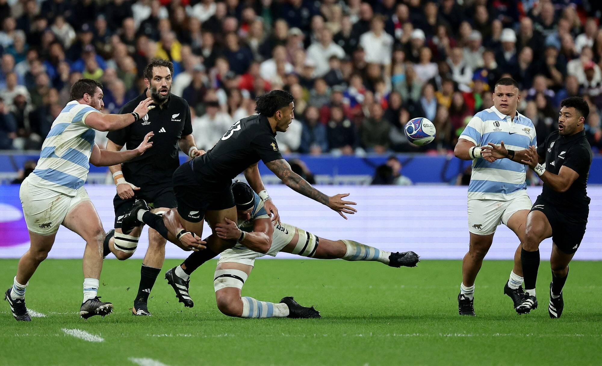 Rugby World Cup: New Zealand defeats Argentina and qualifies for the final