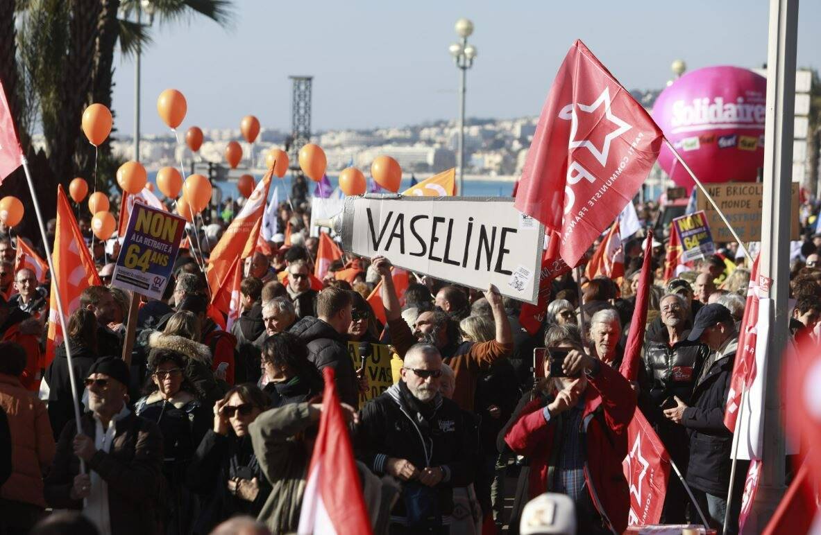 Retour en images sur la manifestation contre la réforme des retraites qui a mobilisé de Nice à Toulon