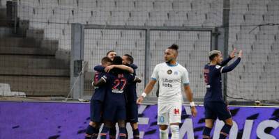L'Olympique de Marseille s'incline 2-0 face au PSG dans le 100e 