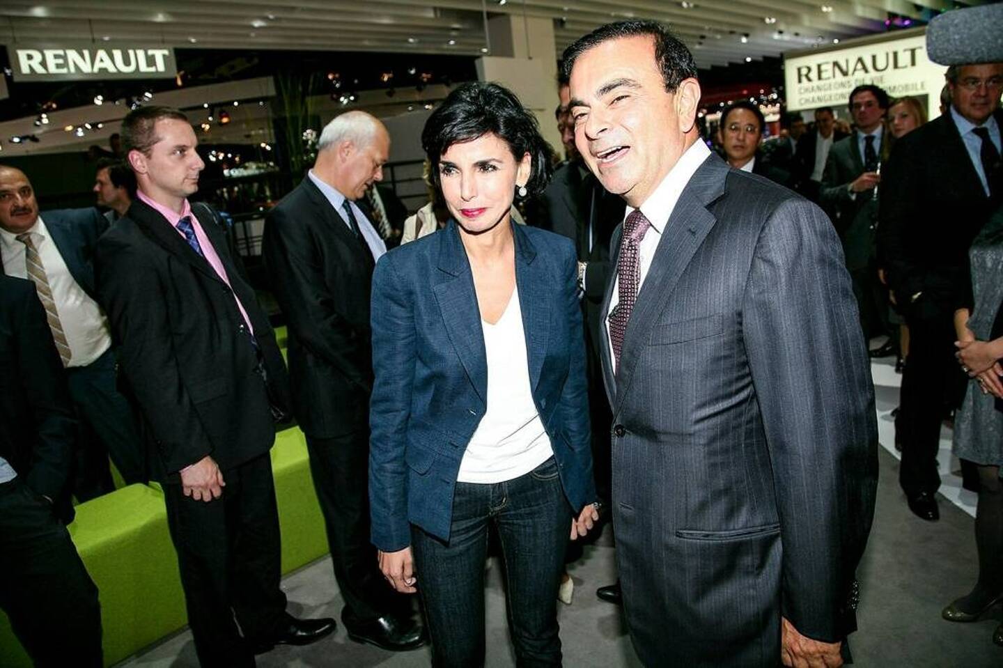 Rachida Dati et Carlos Ghosn 