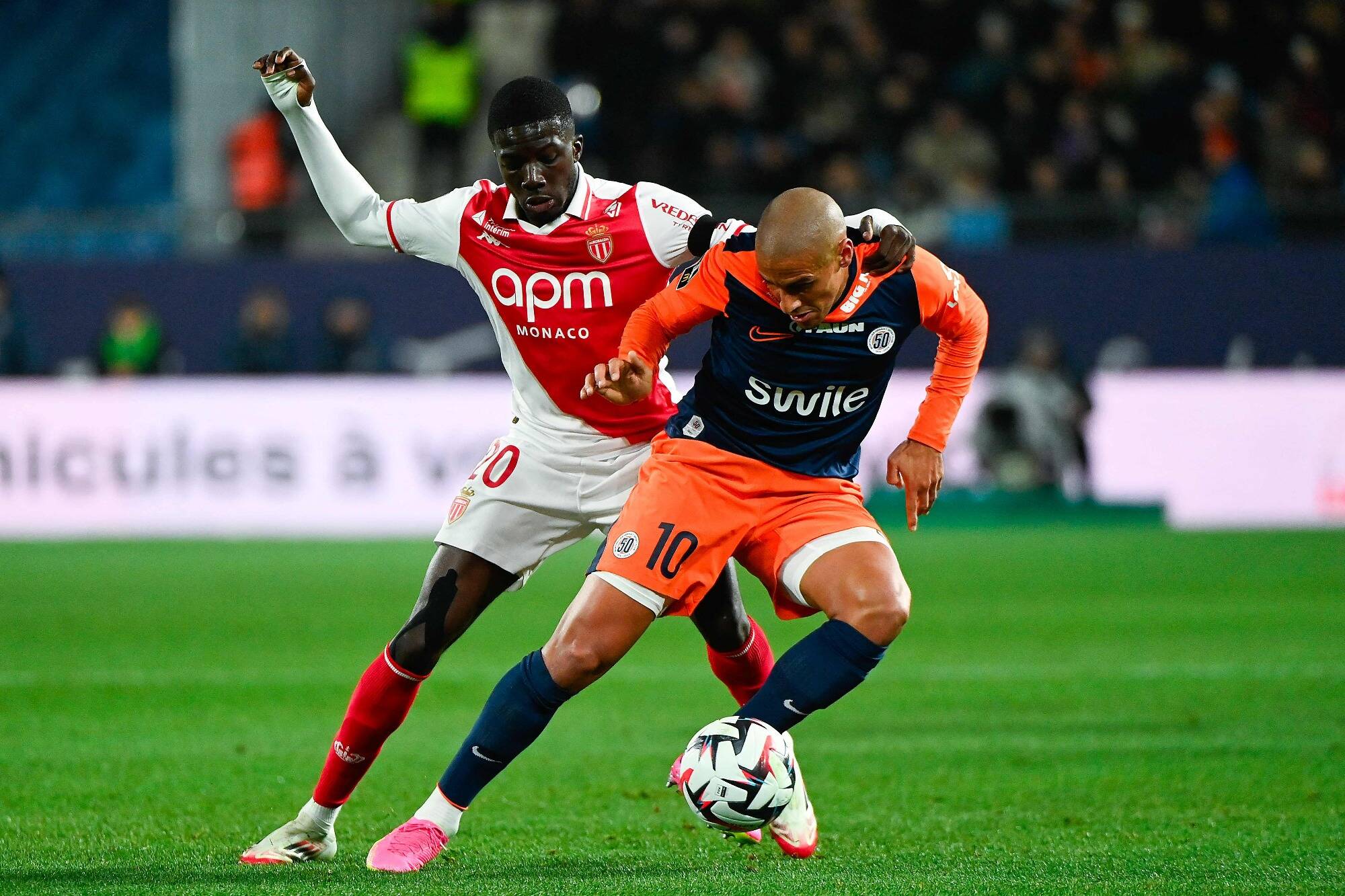 Ouattara, la passe fatale: découvrez les notes monégasques après la défaite à Montpellier ce vendredi soir (2-1)
