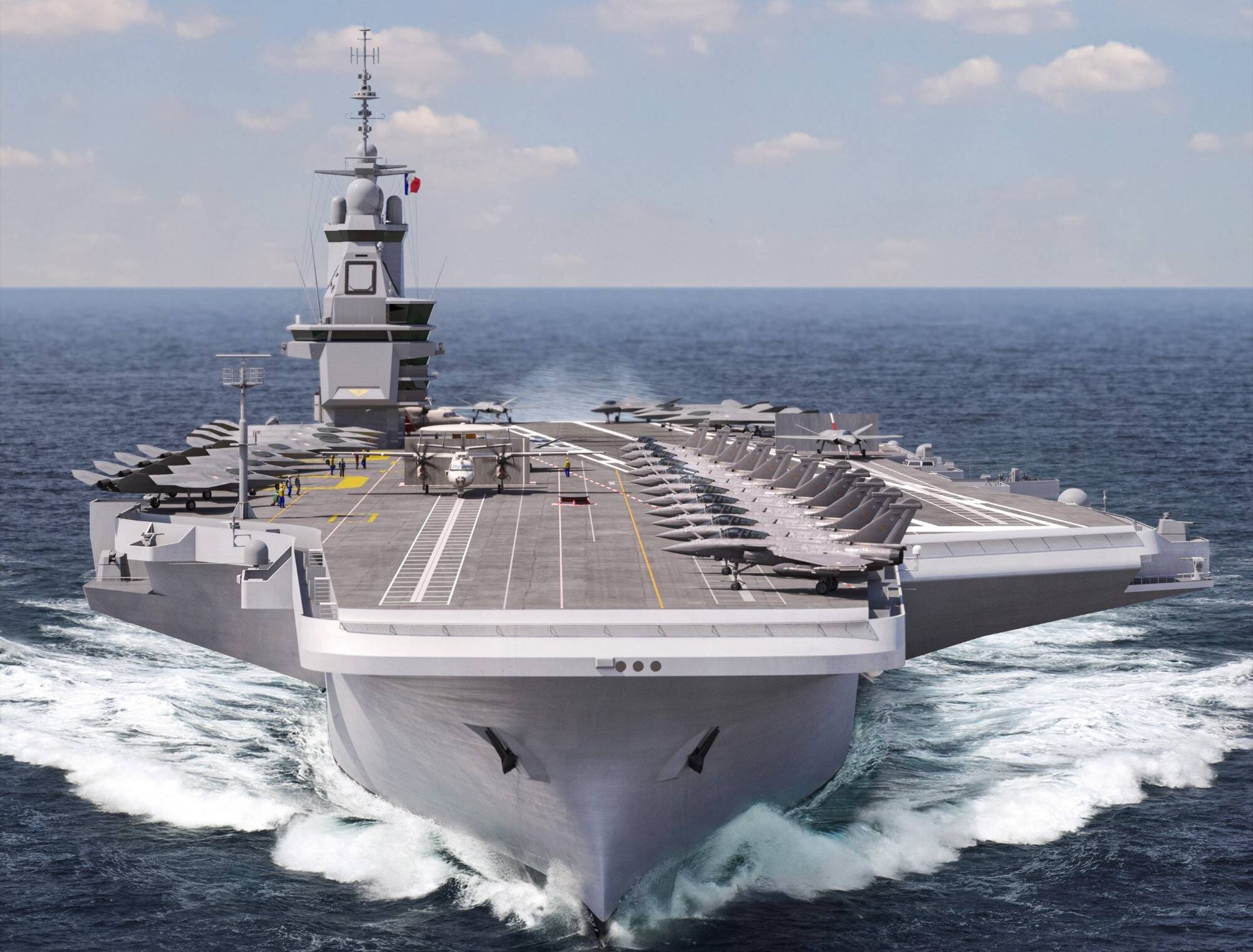 Avec l'absence de budget, plusieurs commandes pourraient être retardées dans les armées, dont le futur porte-avions à Toulon