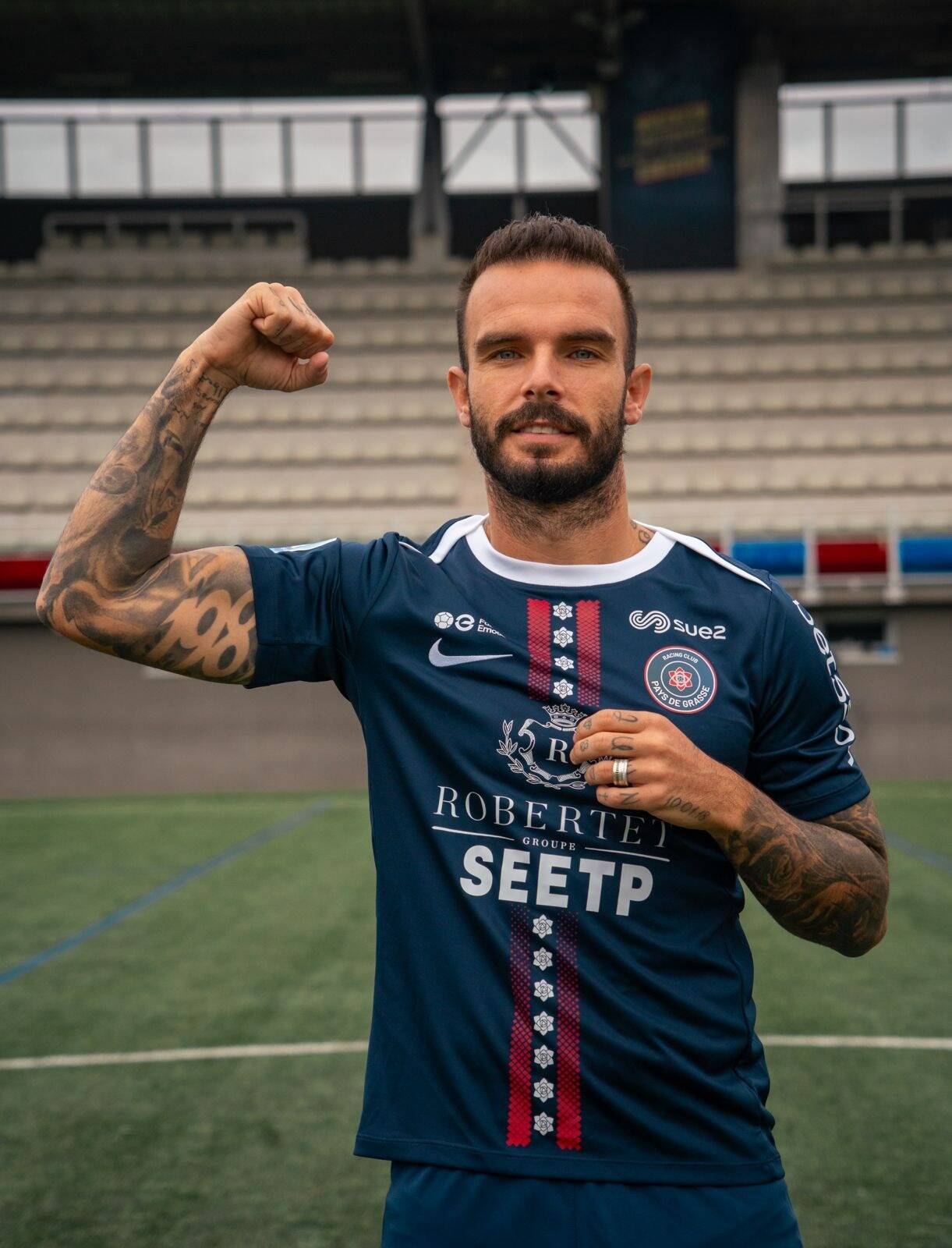 "Le projet me plaît": c'est officiel l'ancien attaquant de l'OGC Nice Alexy Bosetti a rejoint le Racing Club Pays de Grasse