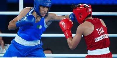 JO-2024: la boxeuse niçoise Imane Khelif remporte son combat et se qualifie pour la finale (66 kg)