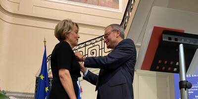 Patricia Lassault, femme chef d'entreprise à Toulon, nommée Chevalier dans l'Ordre de la Légion d'honneur