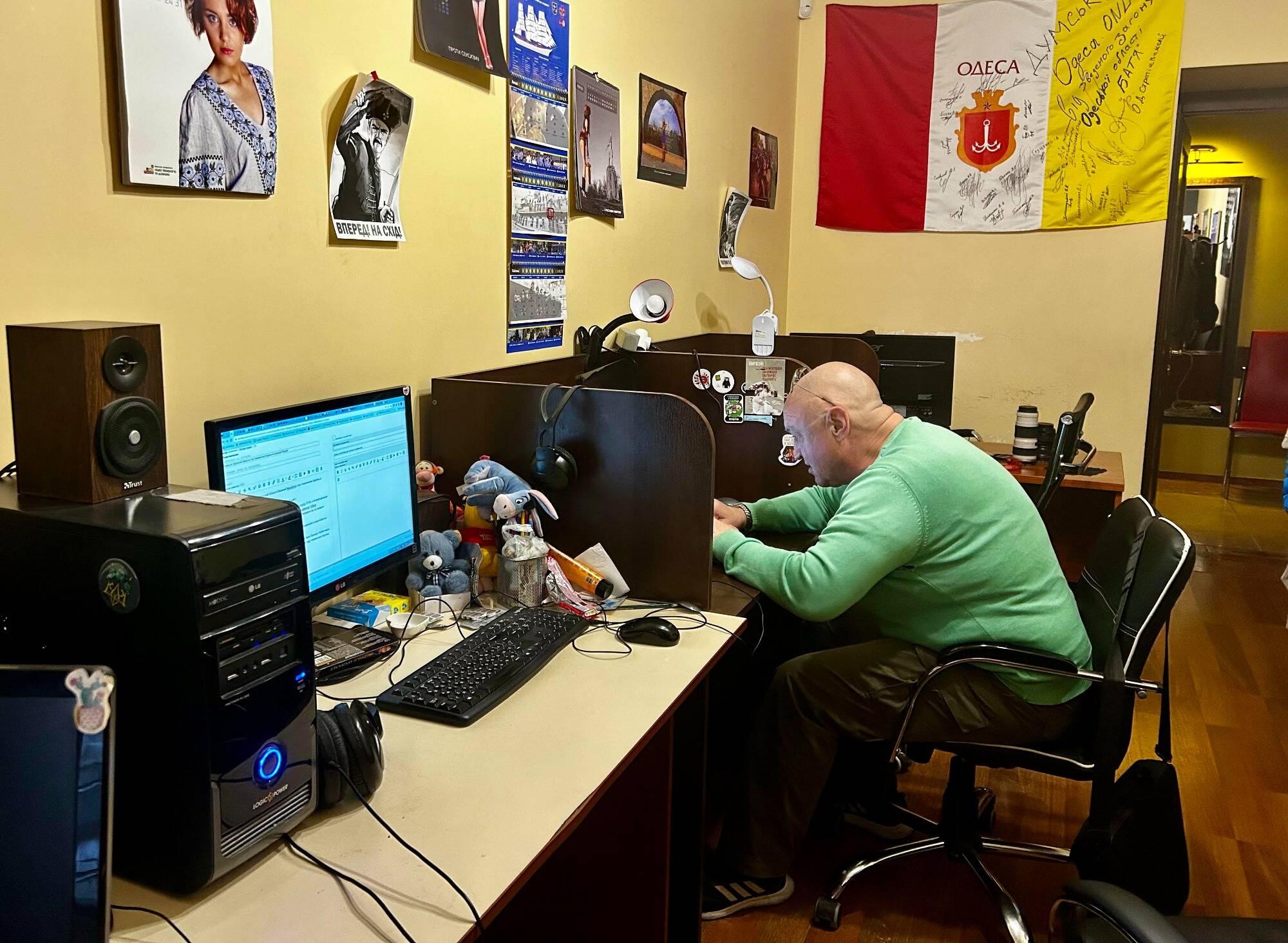 "On part du principe que tout ce que dit la Russie est faux": à Odessa, dans les bureaux de Dumskaya, le "Nice-Matin ukrainien"