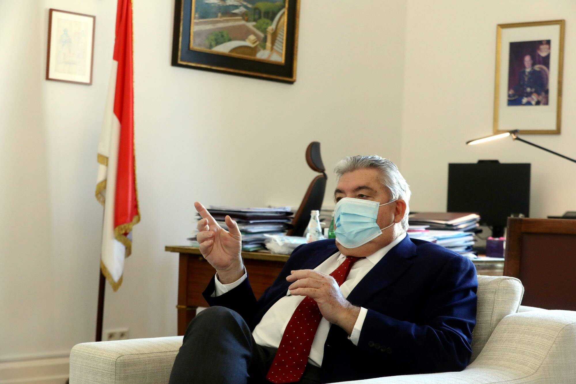 Guerre en Ukraine: "Monaco soutient toutes les initiatives qui permettraient de faire cesser les opérations militaires"