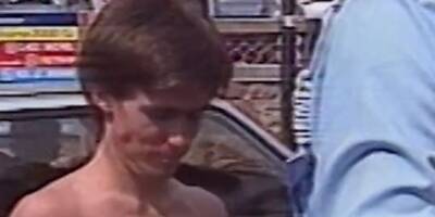 Quand le jeune David Pujadas se baladait torse nu dans les rues de Sainte-Maxime pour un reportage
