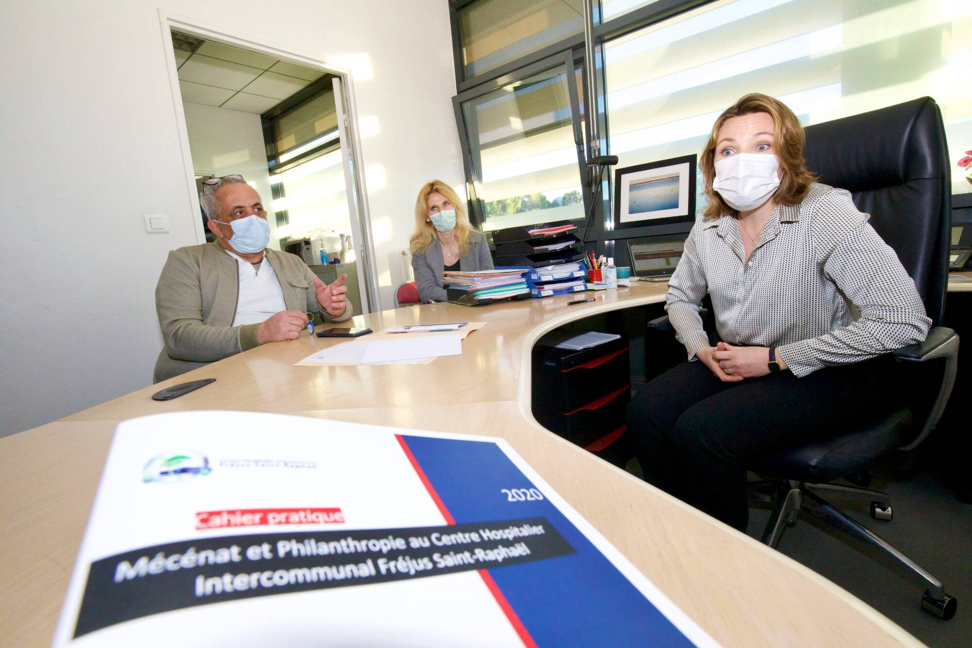 Effet Covid-19: les dons versés à l'hôpital de Fréjus/Saint-Raphaël ont explosé en 2020