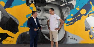 A Saint-Raphaël, le quadruple vainqueur du Tour de France Christopher Froome inspire le street art