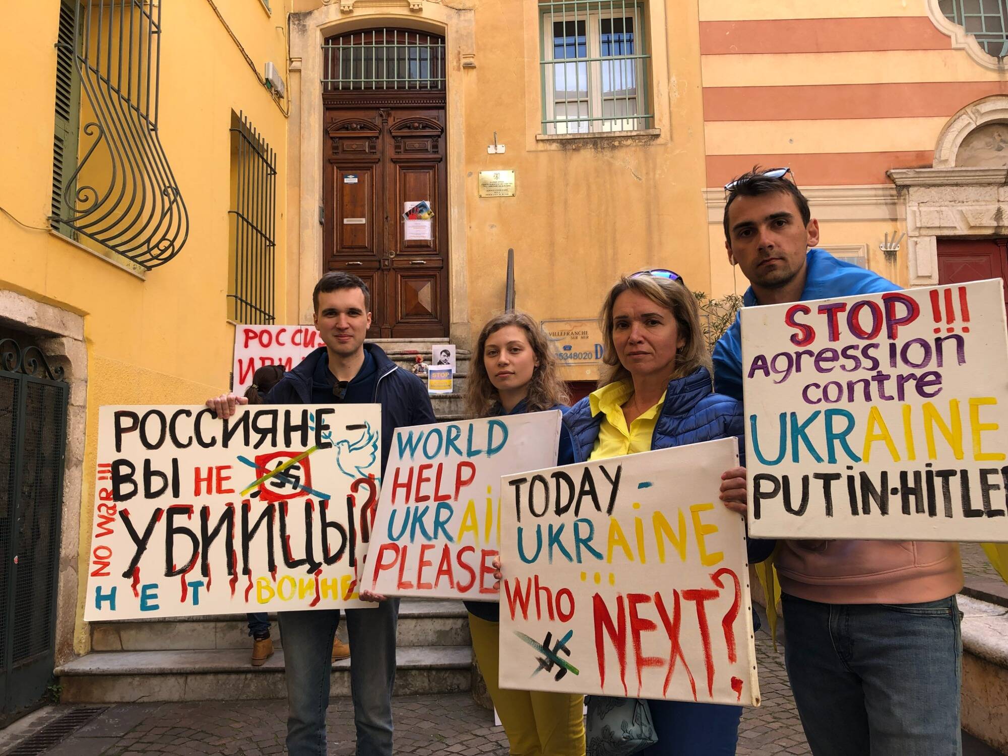 "Mon père est resté à Kiev pour se battre": le témoignage d'un couple d'Ukrainiens réfugié sur la Côte d'Azur