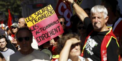 Grève du 18 septembre: retour en images sur la manifestation à Nice