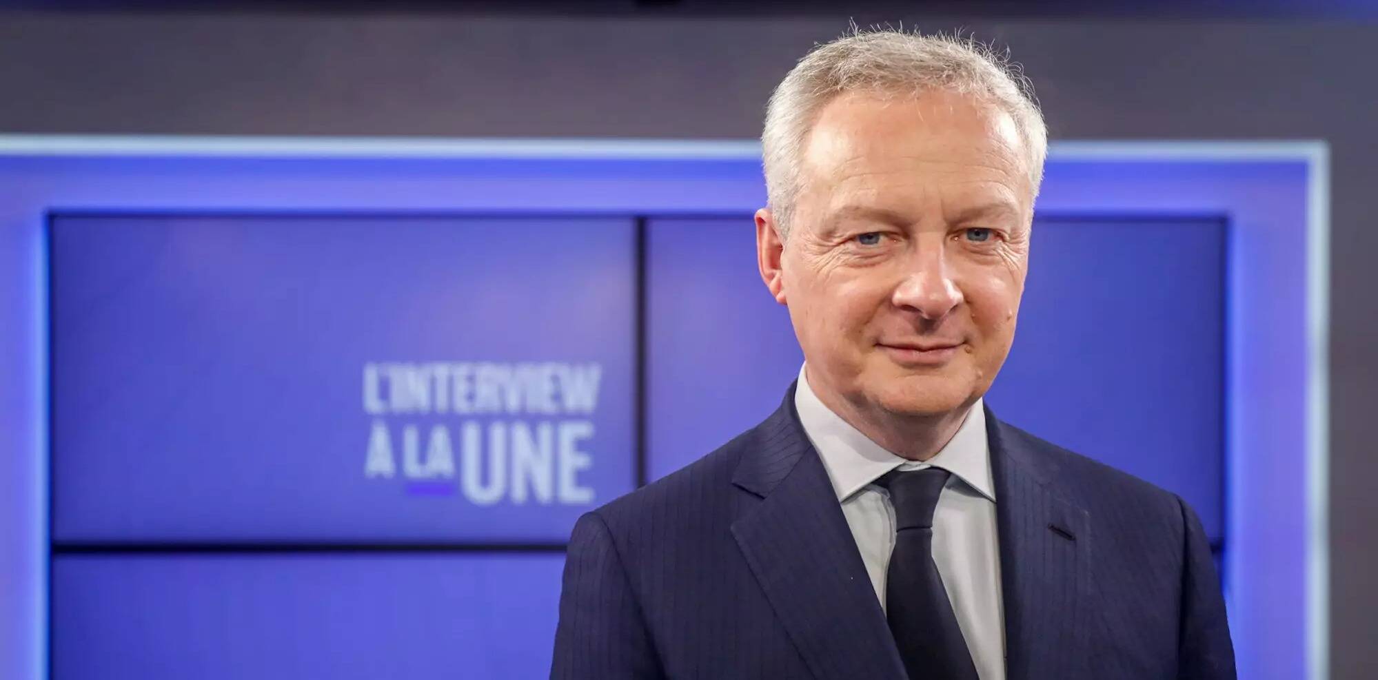 Interview à la une: Bruno Le Maire annonce la mise à disposition de l'avance de trésorerie promise aux agriculteurs