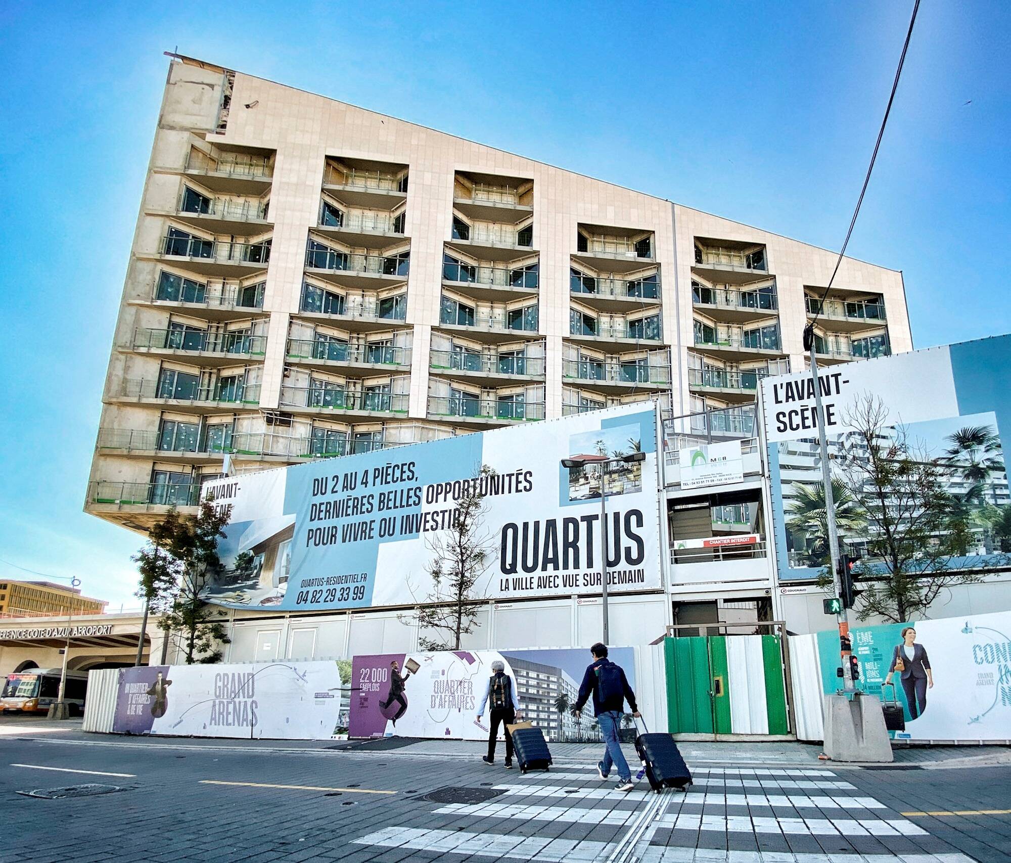 Il est à l'arrêt depuis deux ans: L'Avant-Scène, gigantesque projet immobilier à l'entrée de Nice, loin d'être sorti de l'impasse