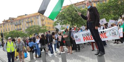 Une nouvelle manifestation de soutien à la Palestine à Nice