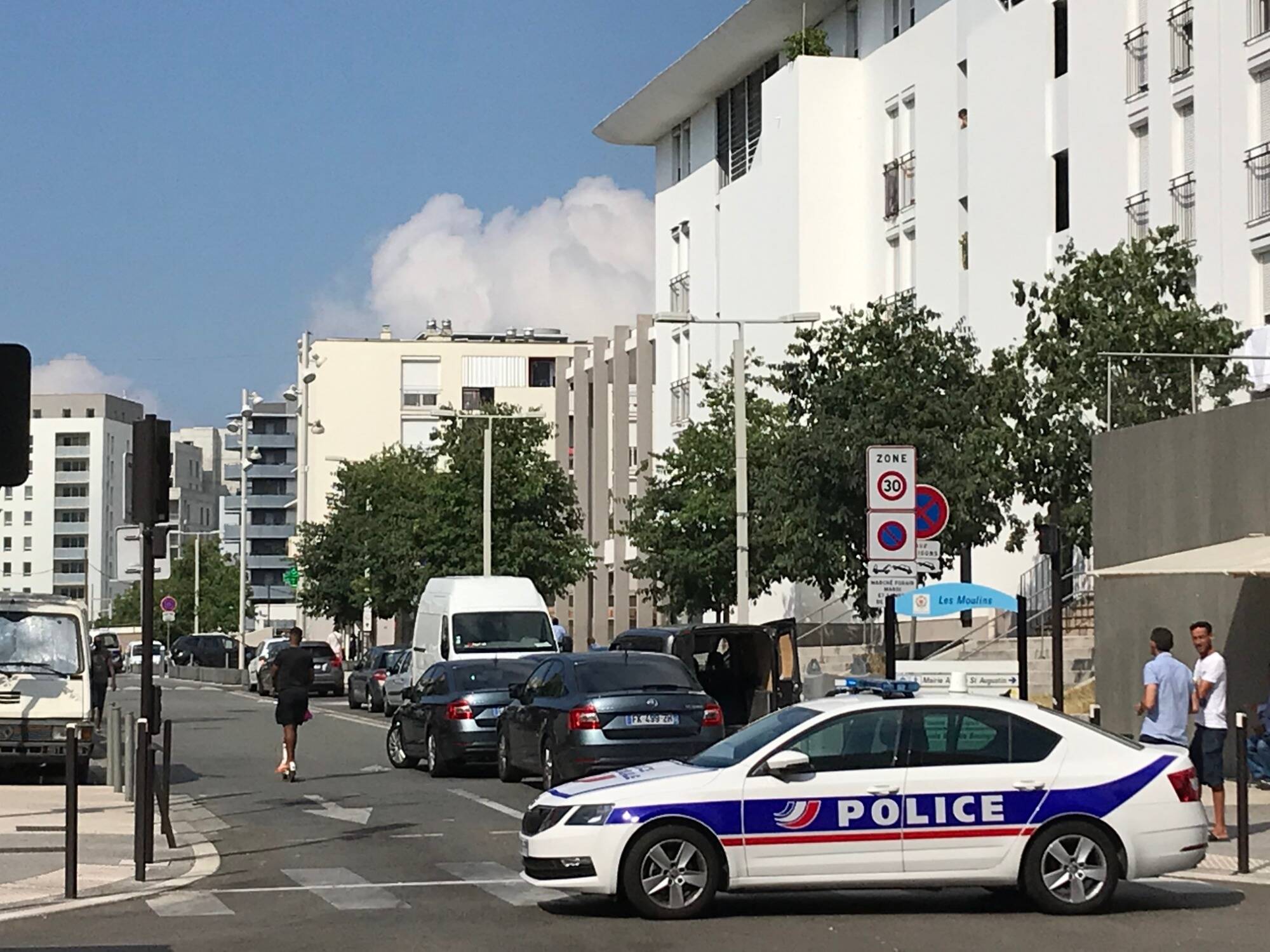 Coup de feu ce jeudi après-midi aux Moulins: un individu interpellé à Nice