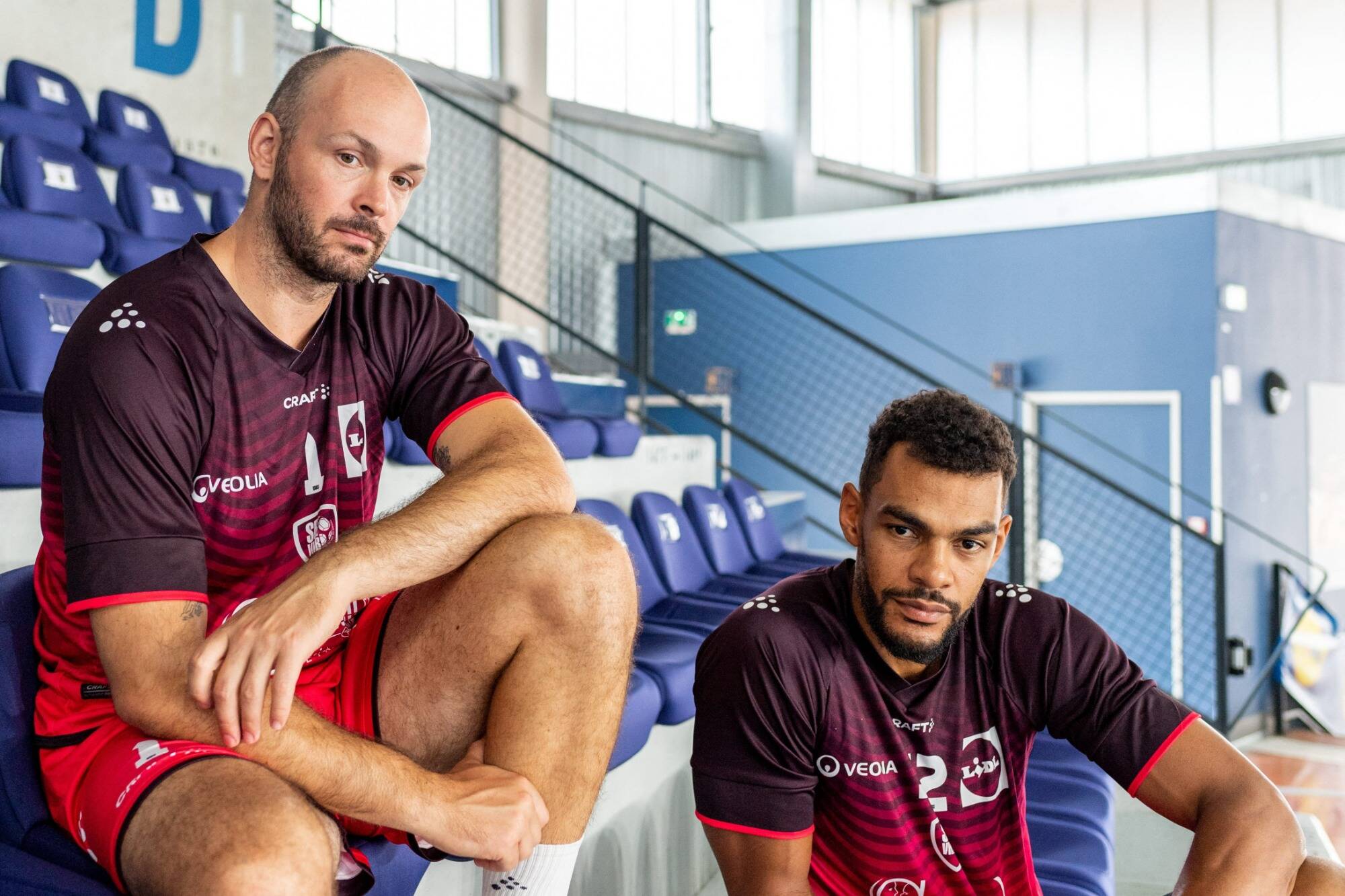 Starligue: le capitaine du SRVHB, Adrien Dipanda et Vincent Gérard en entretien croisé à l'approche du match face à Limoges (ce samedi, 20h)