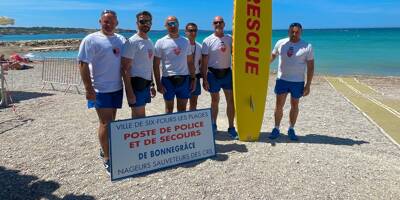 Les policiers nationaux de la CRS en renfort sur le littoral varois et azuréen
