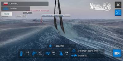 Virtual Regatta: avec son bateau Tigrou 26120, ce Ciotaden remporte le Vendée Globe depuis son salon