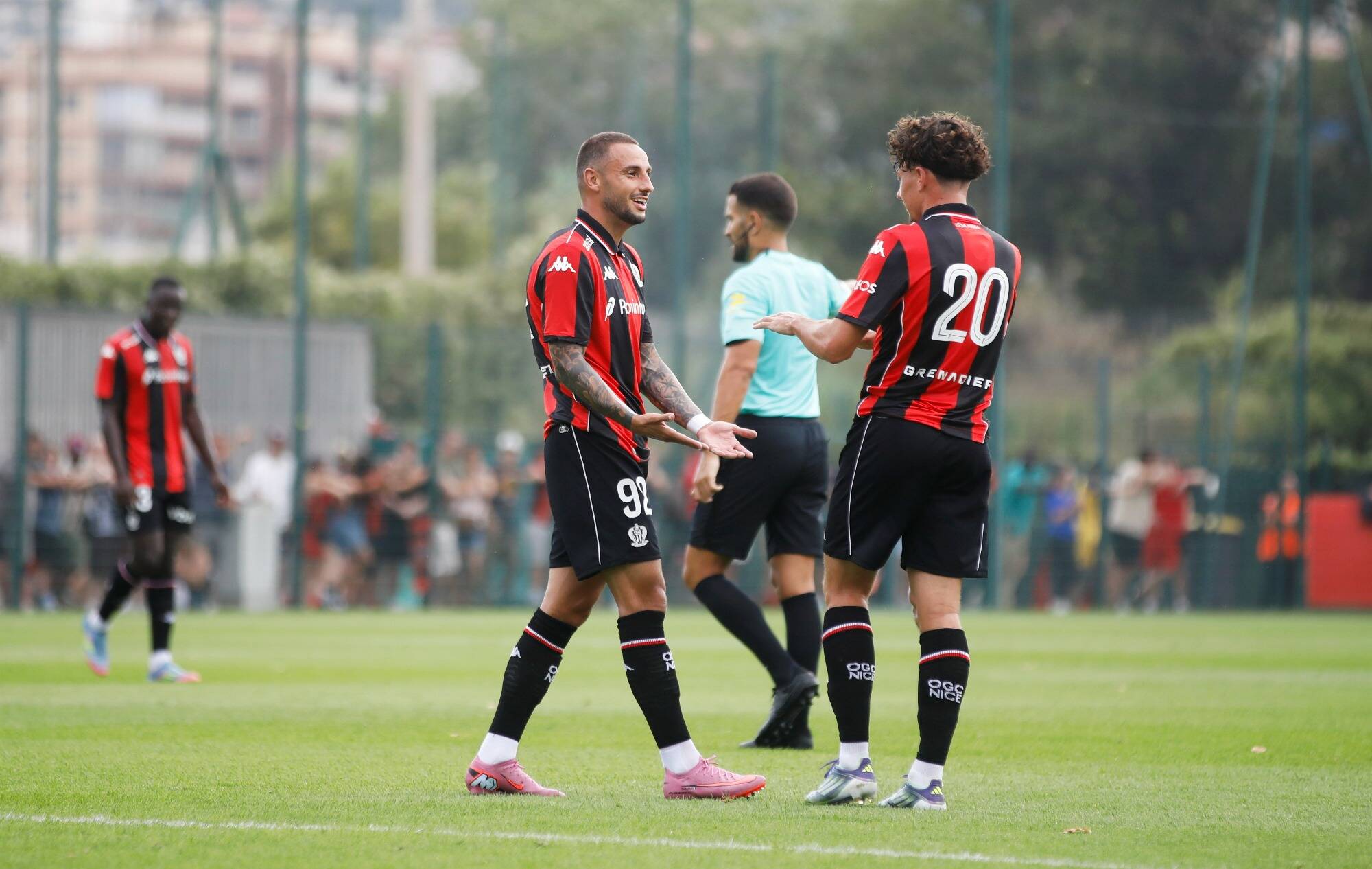 L'OGC Nice accroché 3-3 par Nancy (L2) pour son troisième match de préparation
