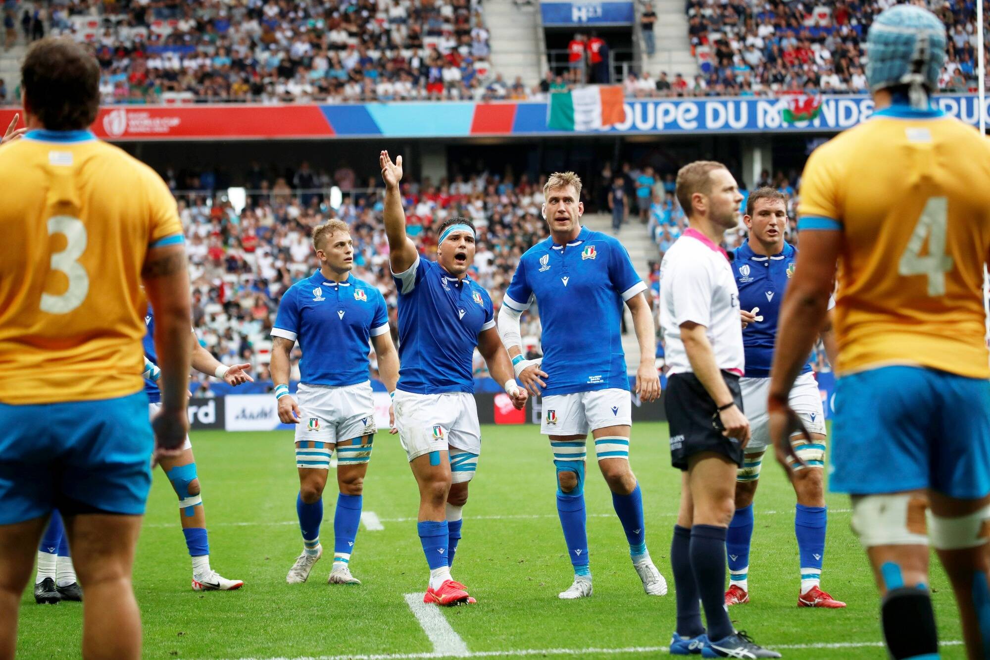 "On a su se reconcentrer et prendre le dessus"... Le sélectionneur de l'Italie Kieran Crowley heureux de la réaction et de la victoire de l'Italie face à l'Uruguay (38-17)