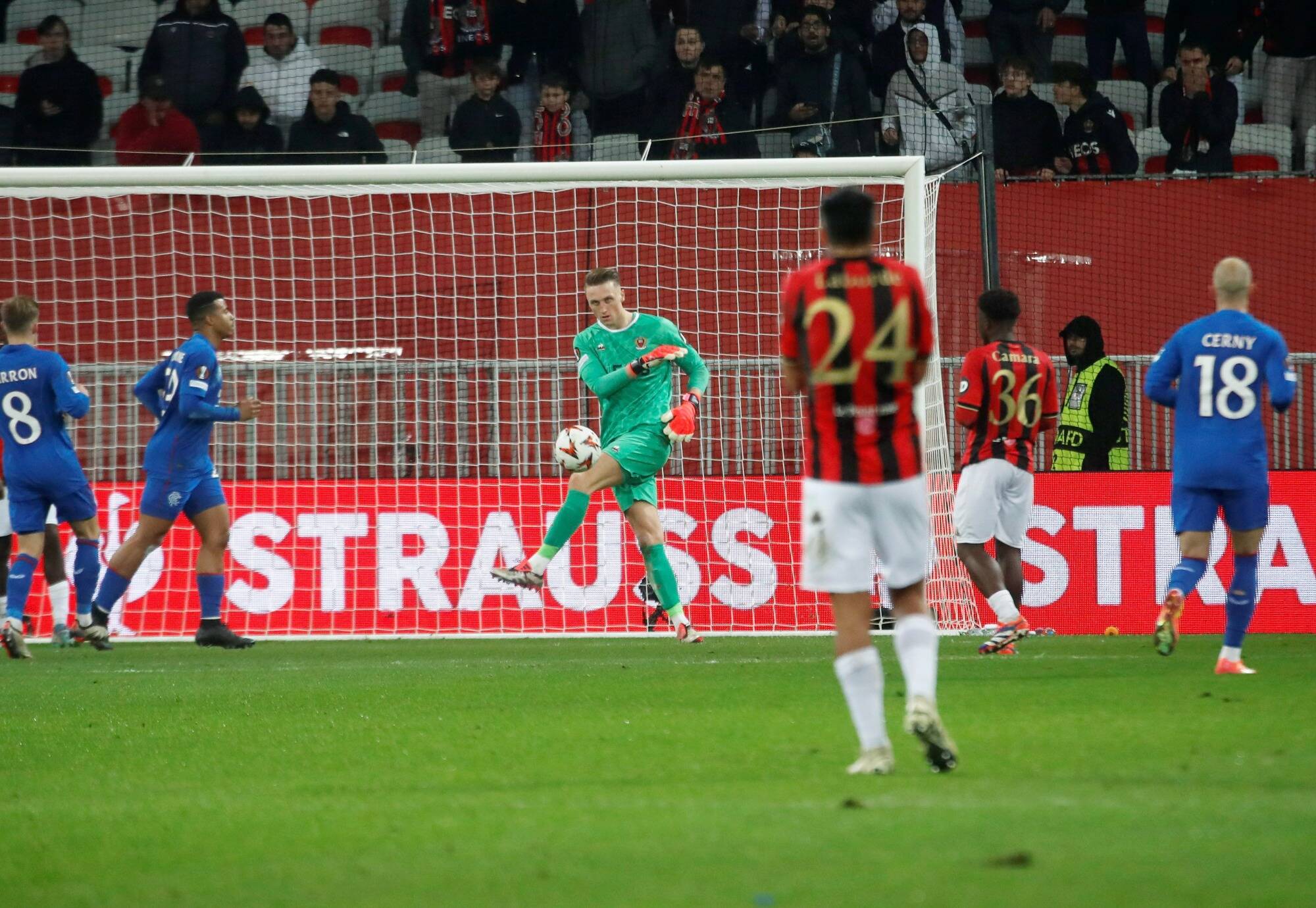 La douche écossaise pour l'OGC Nice battu 4-1 par les Glasgow Rangers