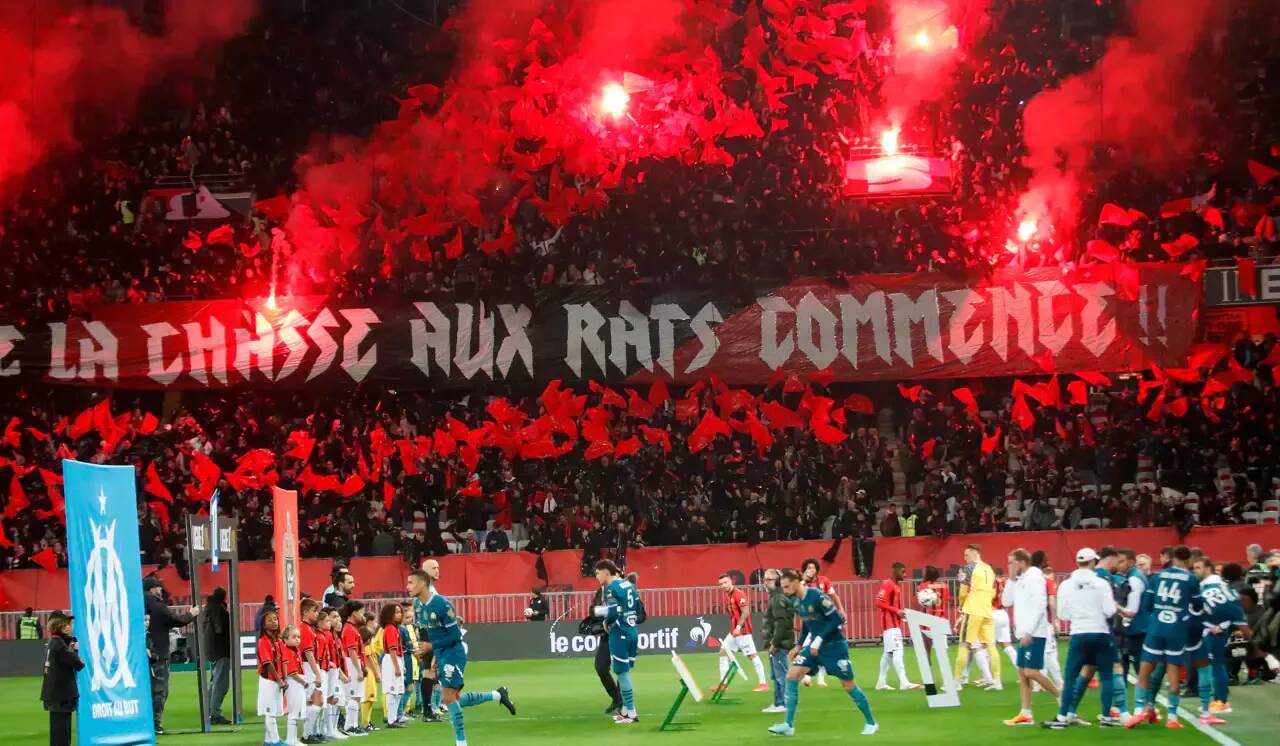 Banderoles lors du match OGCN-OM: le préfet des Alpes-Maritimes "très choqué", la Populaire Sud réagit