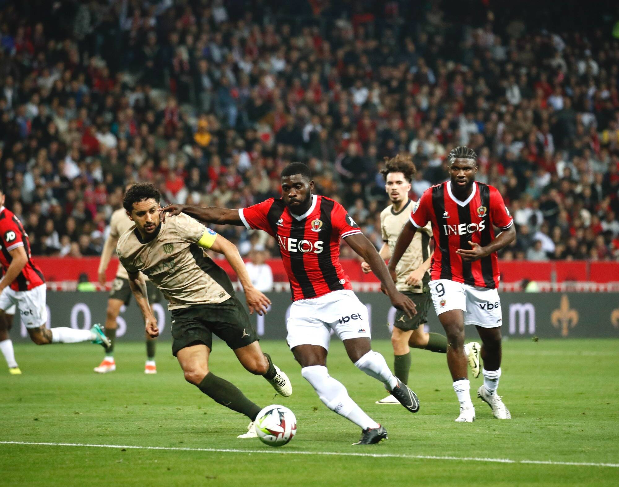 La Ligue des champions s'envole, l'OGC Nice s'incline 1-2 face au PSG et disputera la Ligue Europa la saison prochaine