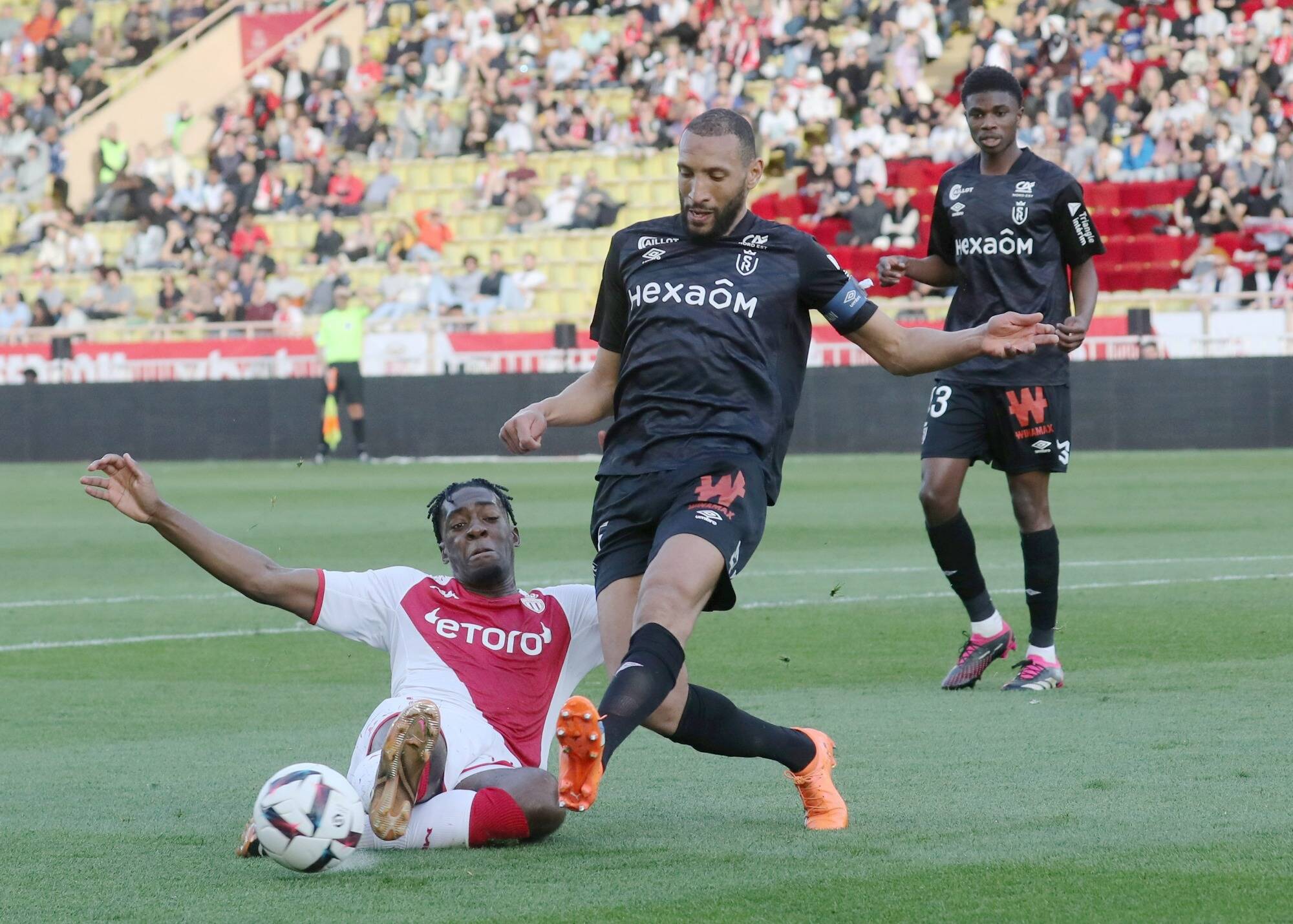 Battue sur sa pelouse par Reims 1-0, l'AS Monaco chute à la 4e place de Ligue 1