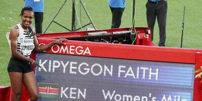 La Kenyane Faith Kipyegon pulvérise le record du monde du Mile à Monaco